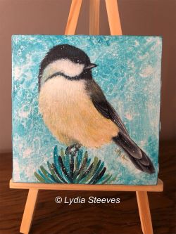 Critter Squares - Chickadee on Top Acrylic e-packet and video